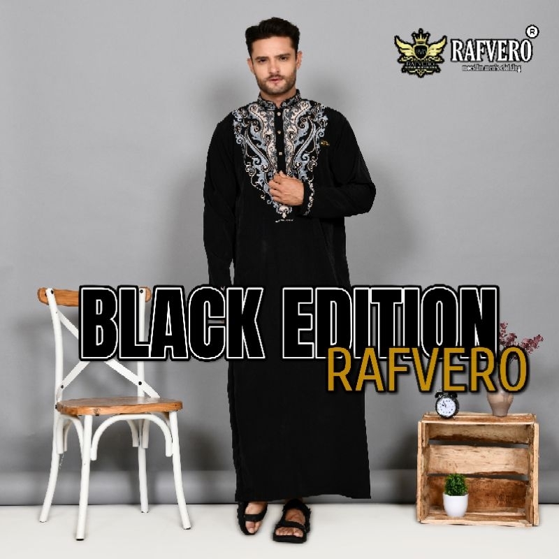 Gamis Jubah Pria Al Haddad ORIGINAL RAFVERO - Gamis Pria Terbaru