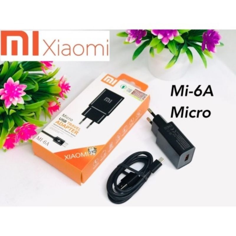 Travel Adapter Charger Xiaomi Redmi 6A Micro Usb Qualcomm Casan Xiaomi Android Micro Original