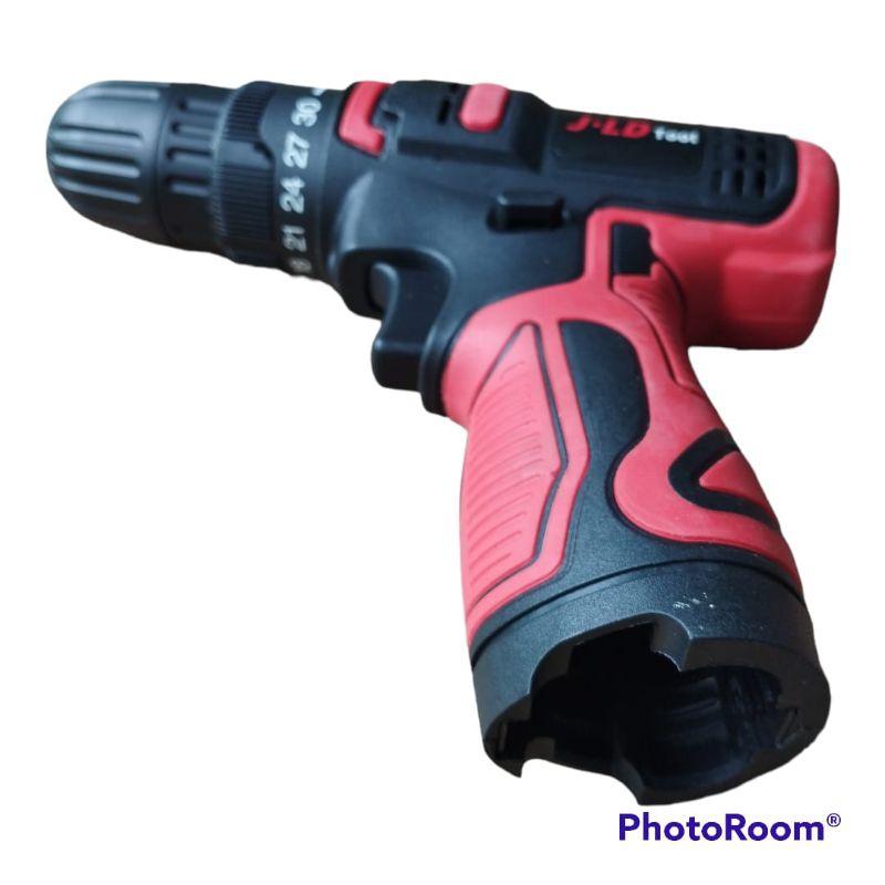 BEST SELLER JLD 12V MESIN BOR BATERAI BOR JLD MERAH 12 VOLTTANPA BATERAI DAN CAS - BOR LISTRIK 1 SET