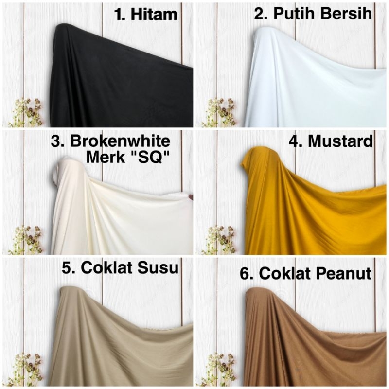 Kain Rayon Katun Rayon Viscose Premium Harga per 0,5m Ori Kahatex