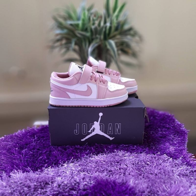 sepatu anak perempuan nike jordan ping low sneaker anak usia 1 - 12 tahun