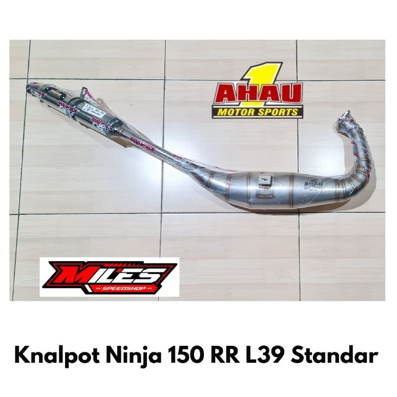Knalpot Ahau L39 Stainless Standar: Ninja R SS/RR