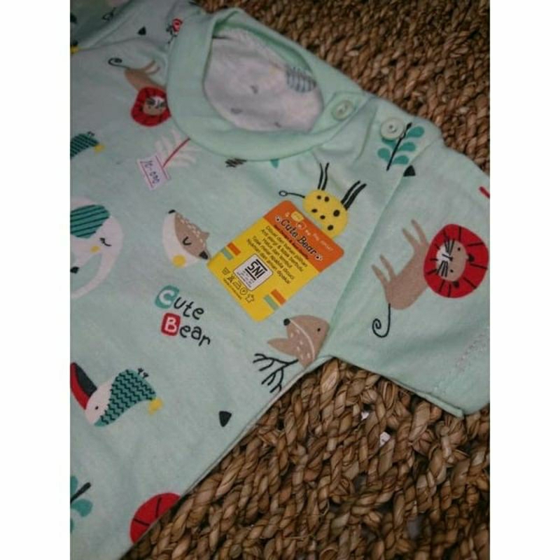 Kaos oblong anak cute bear