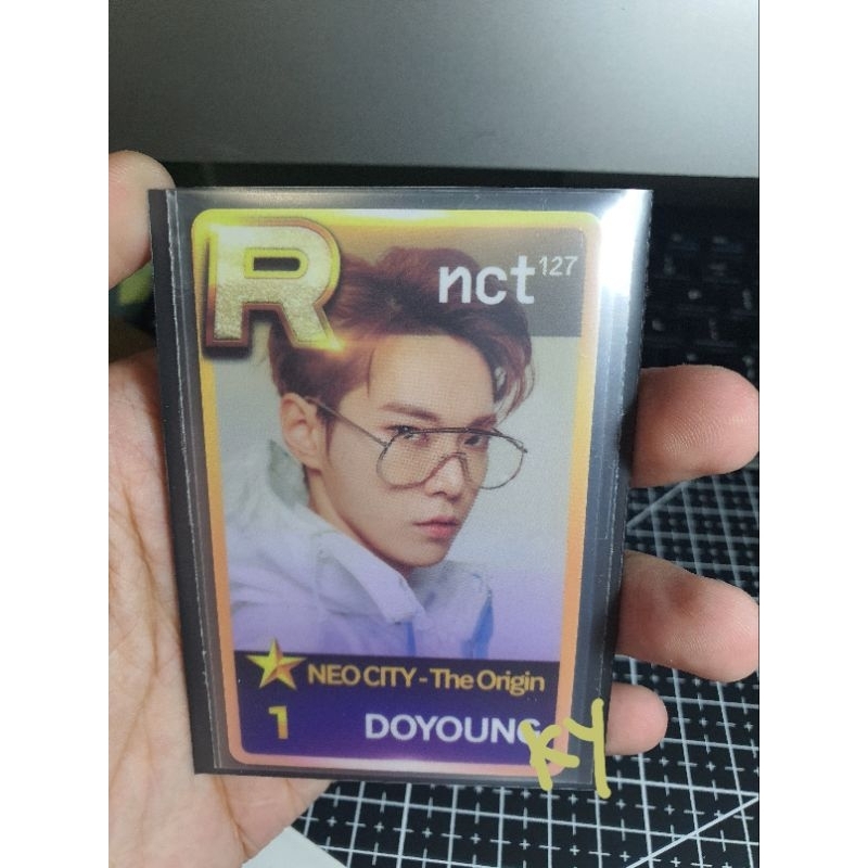 Pc Photocard Doyoung NCT 127 R Card USA Neocity PVC SSM SUPERSTAR