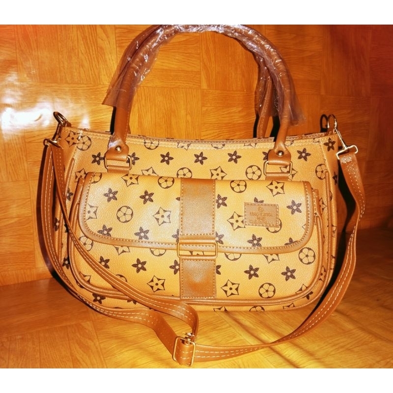 Tas klasik motif bunga (real picture)