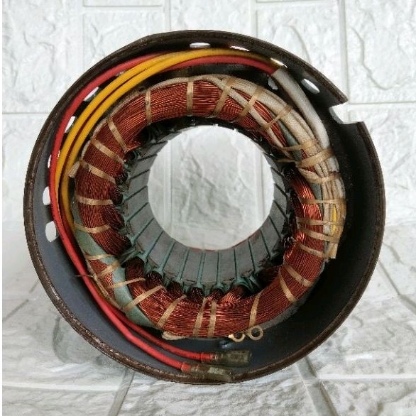 MOTOR FRAME ASSY TYPE PD-H250B/DINAMO POMPA AIR SANYO