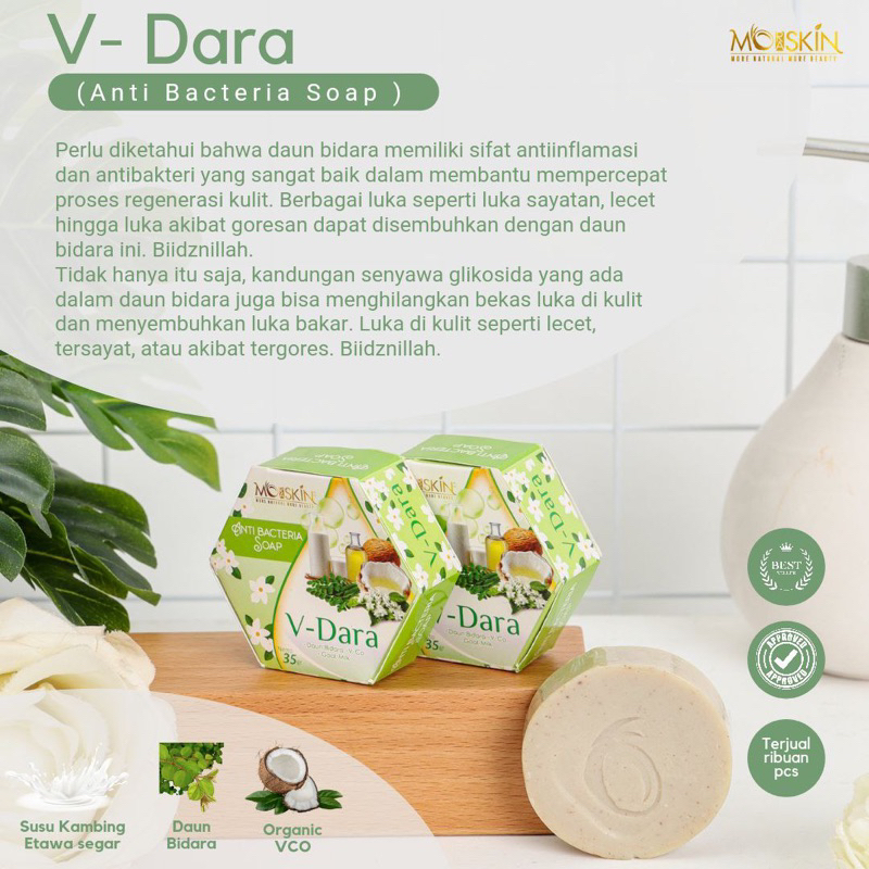 sabun v-dara moraskin vdara v dara moraskin moiskin