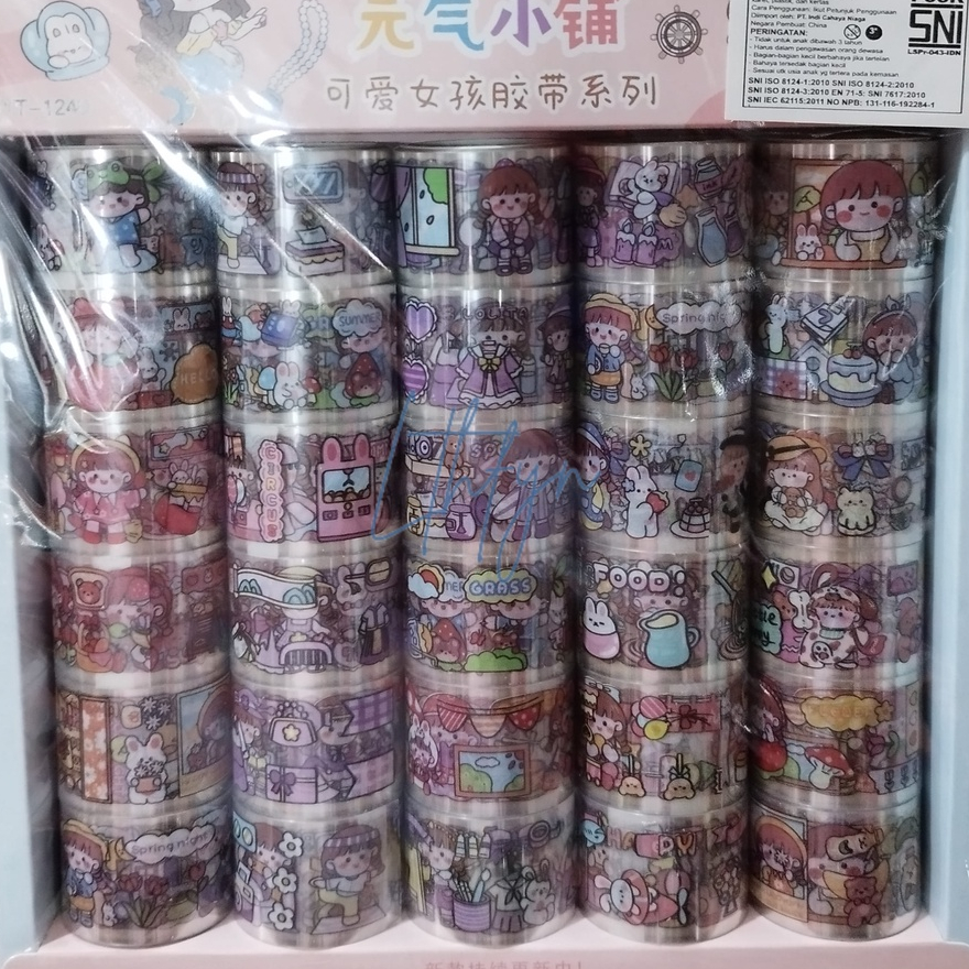STIKER TEMPEL LUCU MOTIF LENGKAP // STIKER SINGKUP // STIKER ROLL BESAR / STIKER ROLL KECIL / STIKER PERANGKO TERMURAH