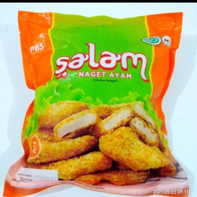 

Salam nugget 500gr