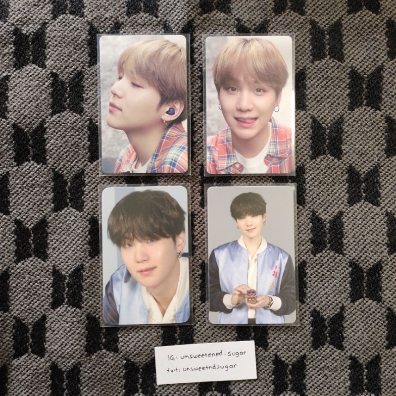 ❌BOOKED❌ (SET) BTS OFFICIAL PC PHOTOCARD SUGA YOONGI SAMSUNG MELET SULET LAMARAN