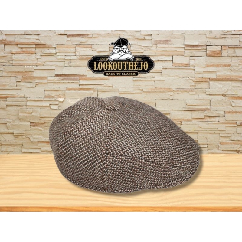 TOPI CLASSIC VINTAGE FLAT CAP TOPI SUTRADARA ORIGINAL LOOKOUTHEJO