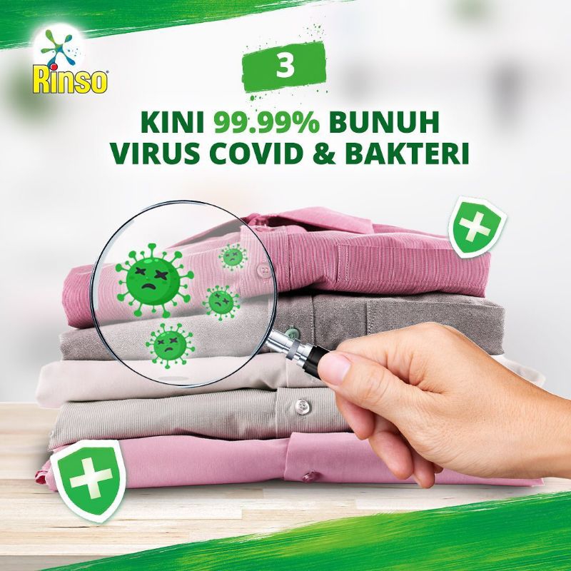 Rinso molto detergent bubuk 770gr termurah