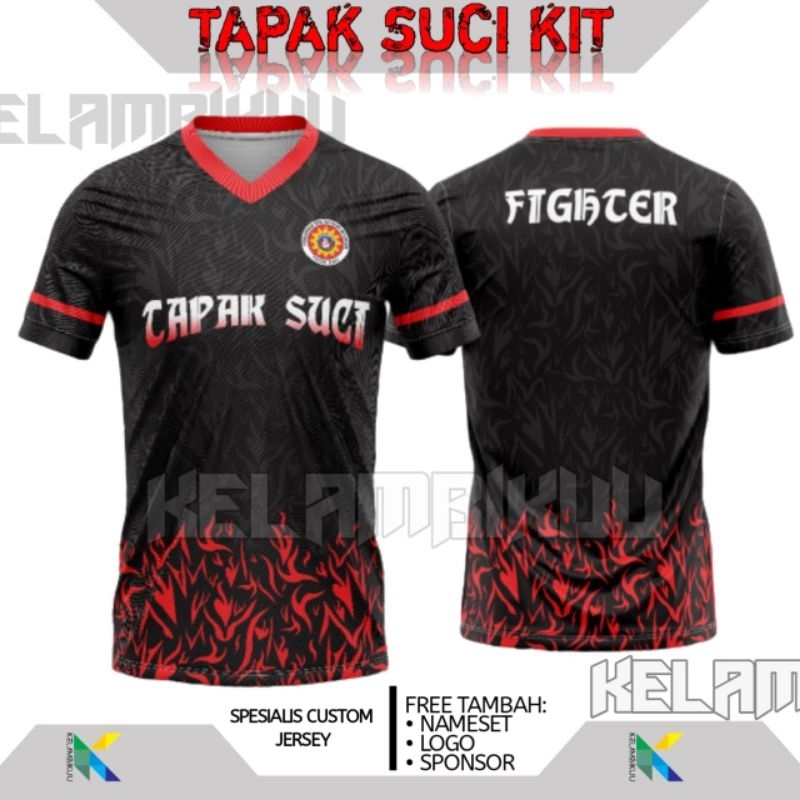 JERSEY PENCAK SILAT TAPAK SUCI PRINTING TERBARU/BAJU KAOS TAPAK SUCI MURAH/JERSEY BELA DIRI TAPAK SU
