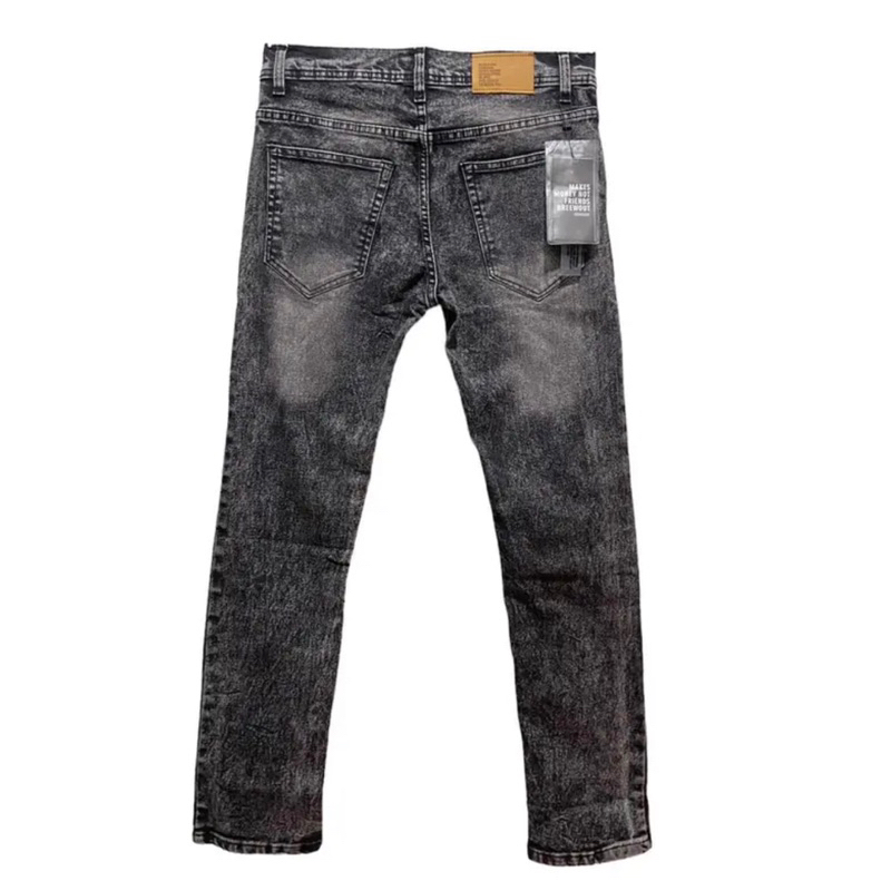 Celana Jeans Pria Sobek Lutut non tembus/Celana jeans Pria Ripped panjang