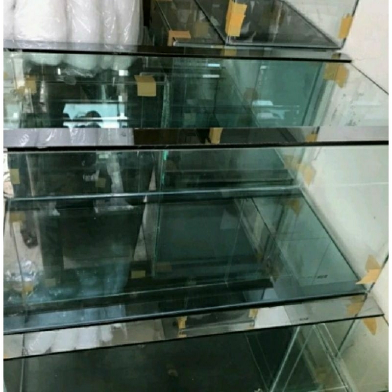 aquarium 80x40x40 aquarium kaca polos aquarium kaca