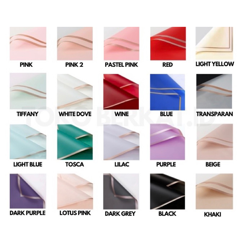 

Kertas Buket / CELLOPHANE / FRAME GOLD / CELLOPHANE GRADIENT DOUBLE LIST / TERLARIS