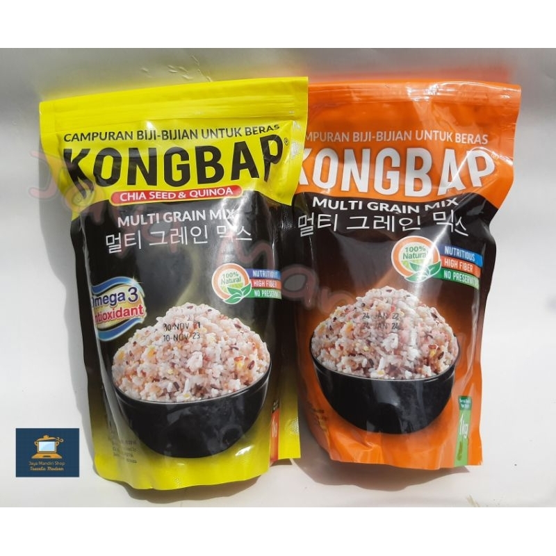 

Kongbap Multi Grain Mix 1kg Nasi Beras Merah Bergizi Berserat Organik Diet Korean