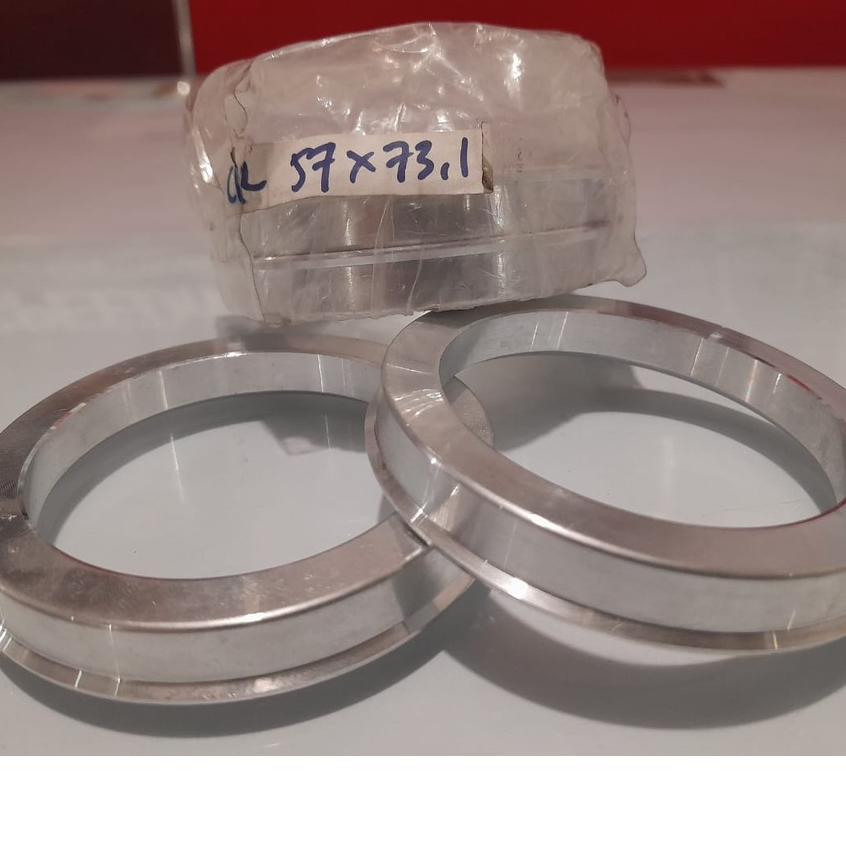 CENTER RING VELG RACING 57X73,1 UNTUK MOBIL VW POLO VW GOLF BMW 318 BMW 320 TOURING DLL