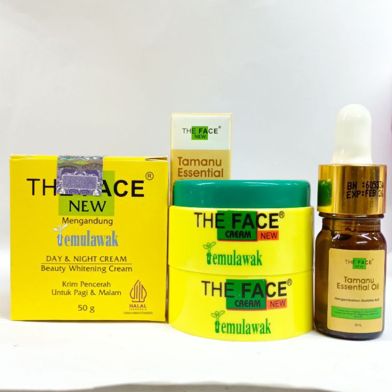 Paket - Cream The Face Temulawak Bpom