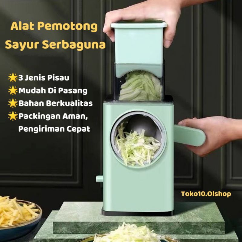 Pemotong Buah Sayur Grater Peeler Parutan / Vegetable Fruits Slicer⭐ Toko10.Olshop⭐