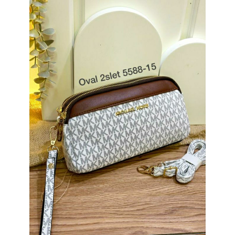 Selempang Oval 2Resleting import kode 5588