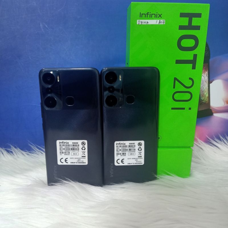 Infinix hot 20i 4/64gb 4/128gb Second Fullset