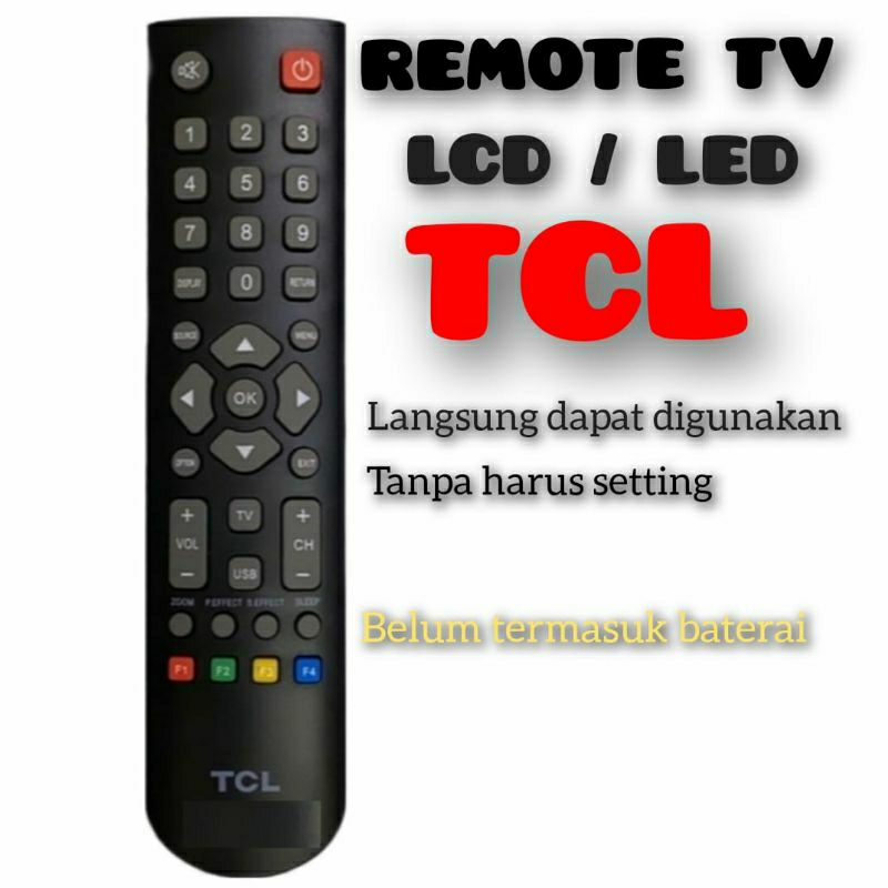 REMOTE TV TCL REMOT TV TCL LED LCD
