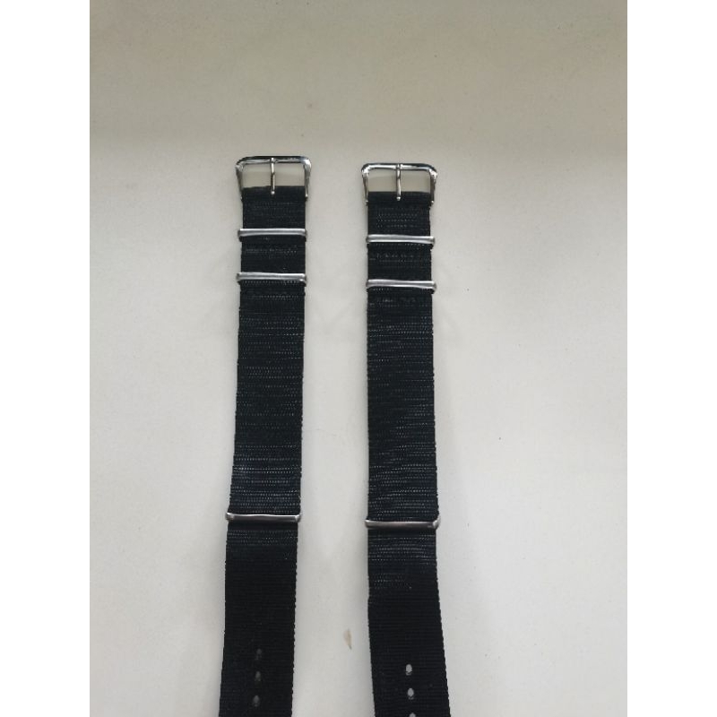 Strap tali jam tangan kanvas UK 18mm 22mm Strap kanvas