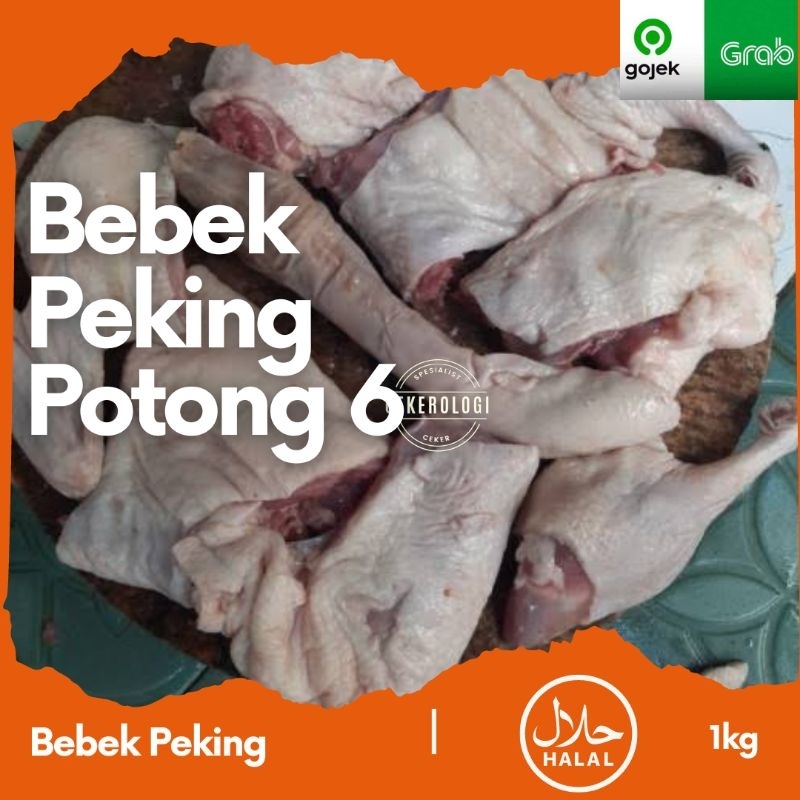Bebek Peking Potong 1kg / Bebek Peking Potong / Bebek Potong / Bebek Hybrida / Bebek Peking Potong 6 / Bebek Peking Frozen / Bebek Potong / Frozen Food