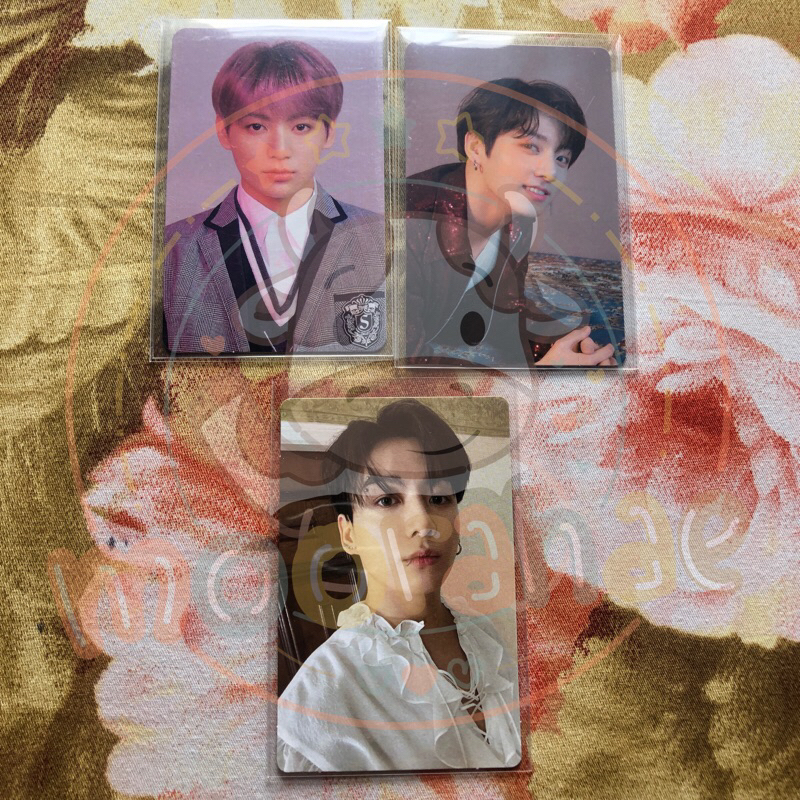 jungkook maung tear ME, MYSELF AND JUNGKOOK PORTOFOLIO PHOTOCARD PC