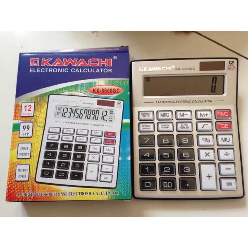 

kalkulator kawachi KX 8800-GC / electronic calculator