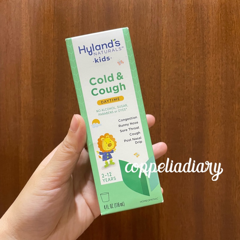 HYLAND’S Singapore cold & cough / cold & mucus daytime nightime obat batuk flu pilek anak2 2-12Tahun