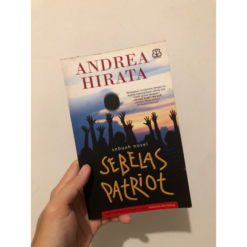Novel Sebelas Patriot by Andrea Hirata Original Preloved
