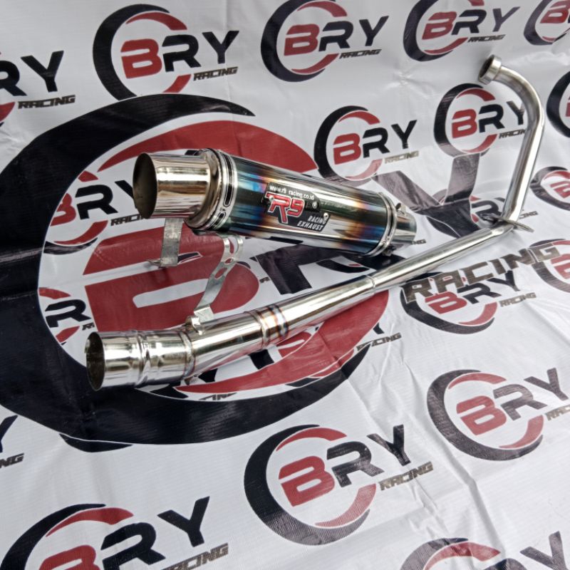 knalpot racing R9 jupiter mx old jupiter mx new satria fu karbu satria fu injeksi