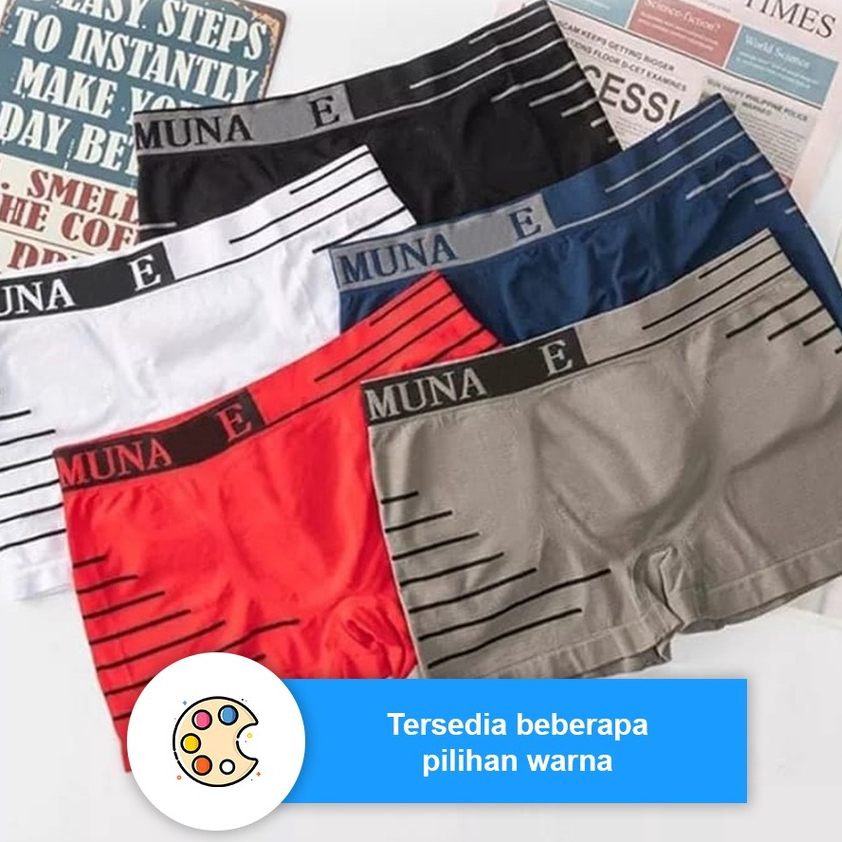 CELANA DALAM PRIA ZamZam B91 UNDERWEAR MEN FIERCE MAN / BOXER  PRIA/CELANA DALAM BOXER PRIA