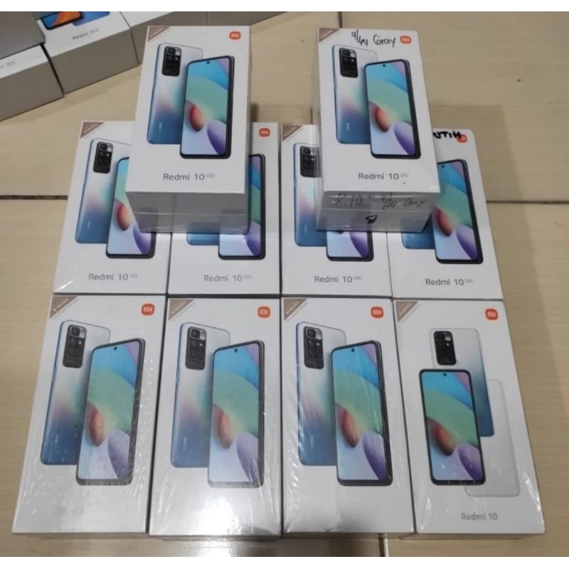 

Dus Box Kotak Redmi 10 2022 Original Copotan Asli 1000%