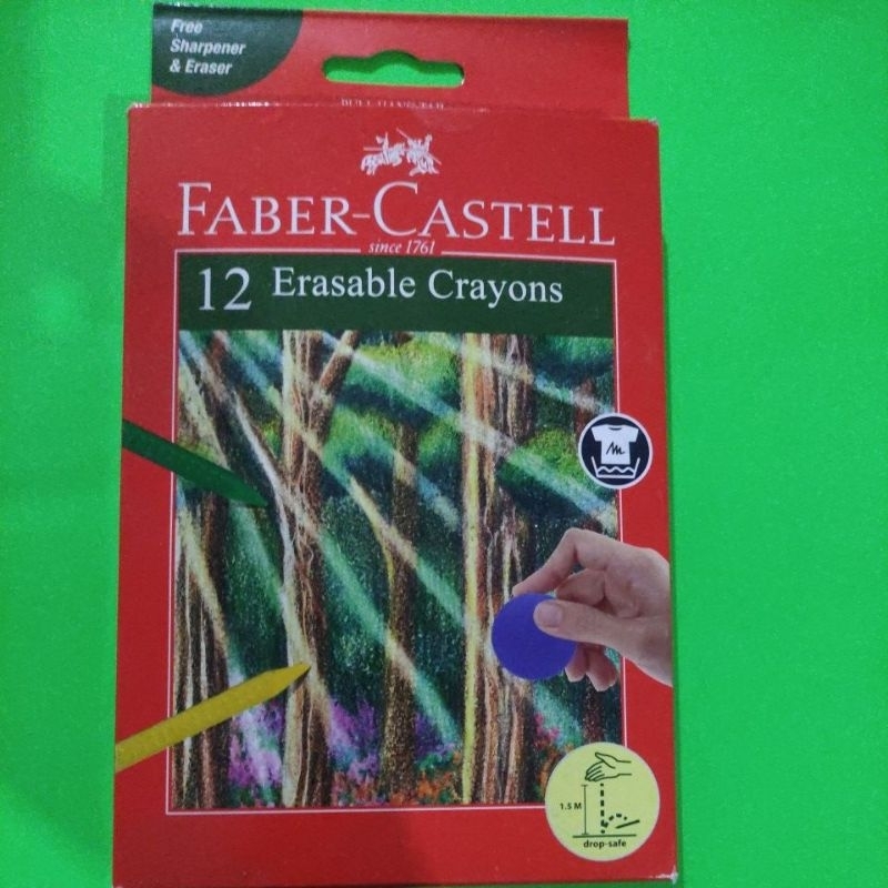 

Erasable Crayon Faber Castell isi 12