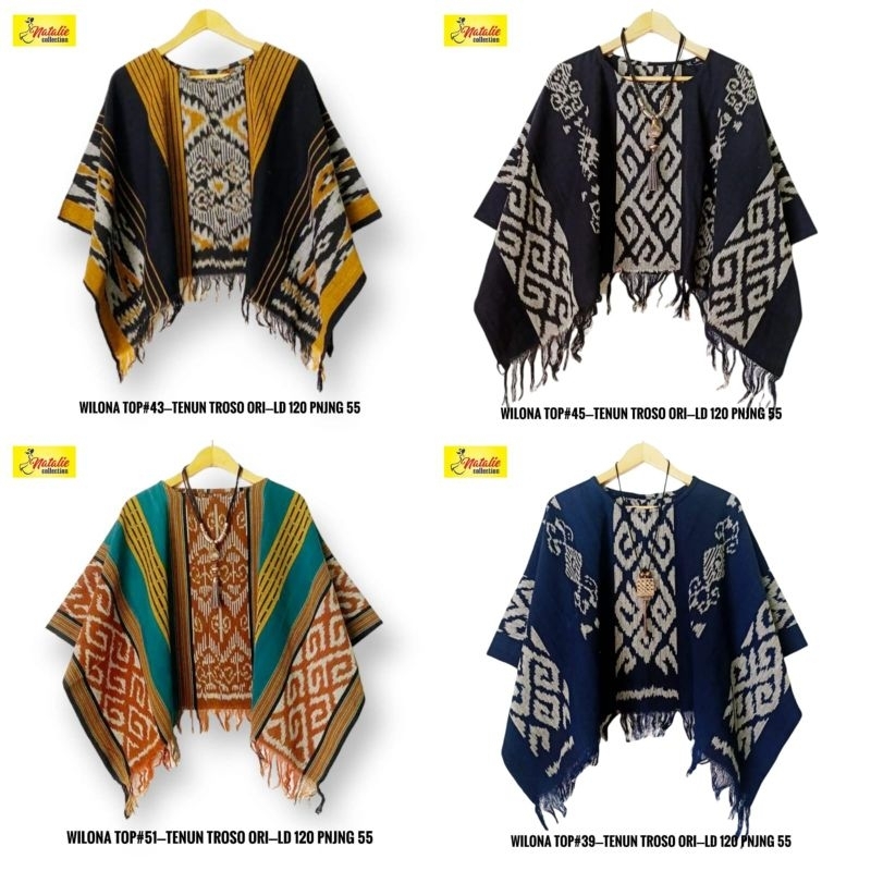 Wilona top by natalie || tenun troso ori LD120