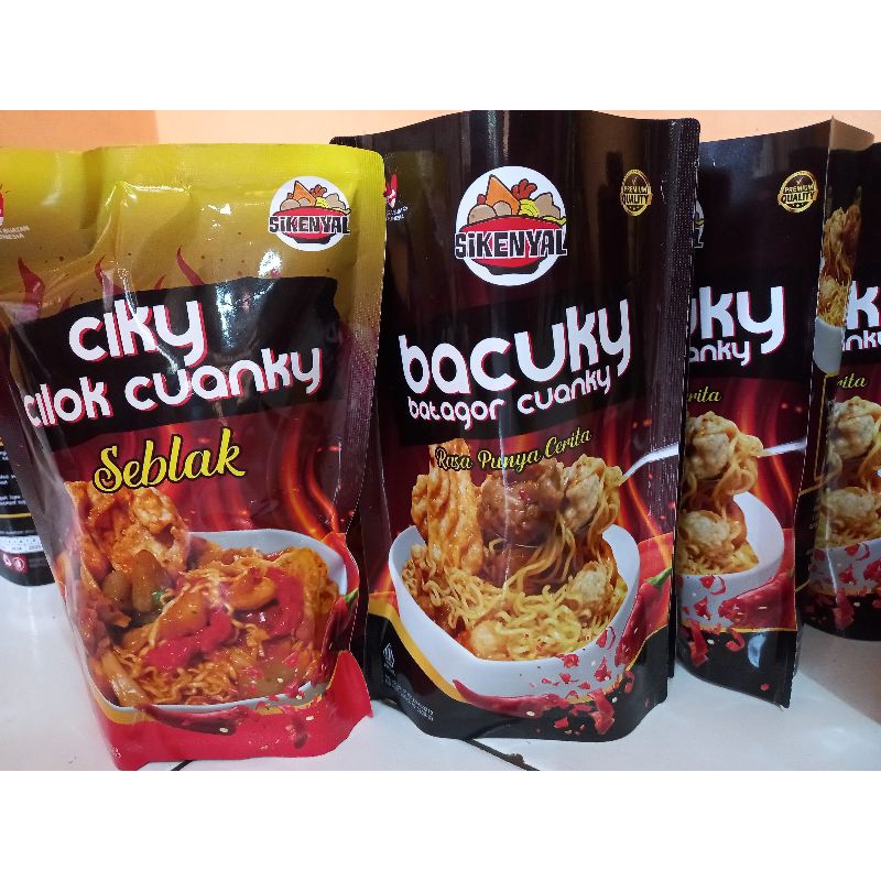 

DISKON BELI 2 CILOK CUANKY SEBLAK & BATAGOR CUANKY SIKENYAL