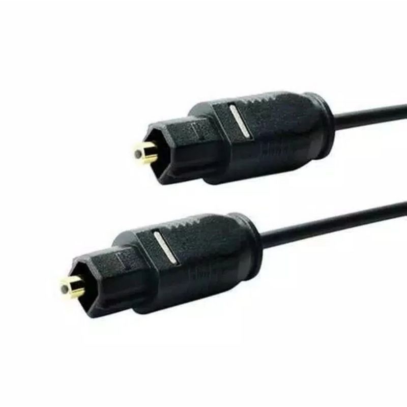 (COD) KABEL SPDIF TOSLINK OPTICAL DIGITAL AUDIO OUT 1M / KABEL DARI TV KE HOME THEATER &amp; SPEAKER AKTIF 1 METER