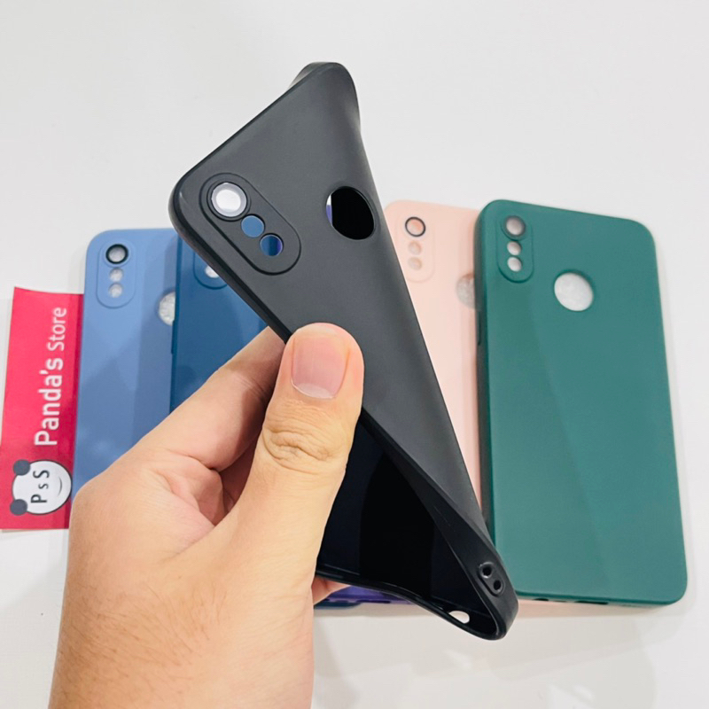 Case Realme 3 Lenspro Makaron Full Color Softcase Pro Lensa