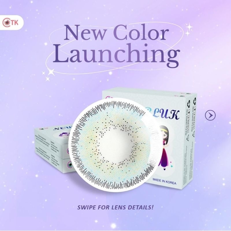 Softlens NEWBLUK 15 MM by CTK / Softlen Soflen Softlense Warna Normal