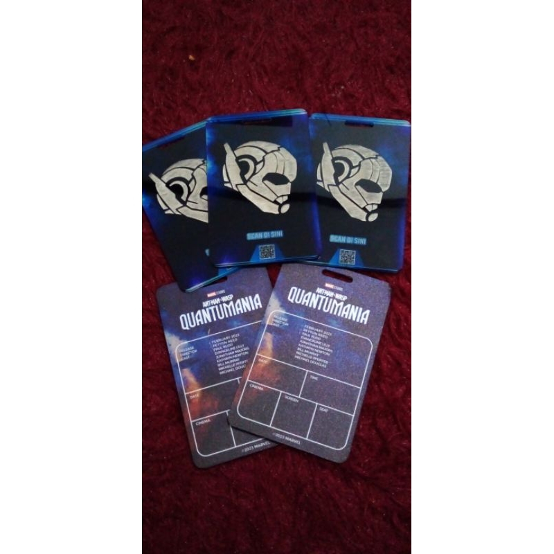 Collectible Ticket Ant Man & The Wasp Quantumania Exclusive Tiket