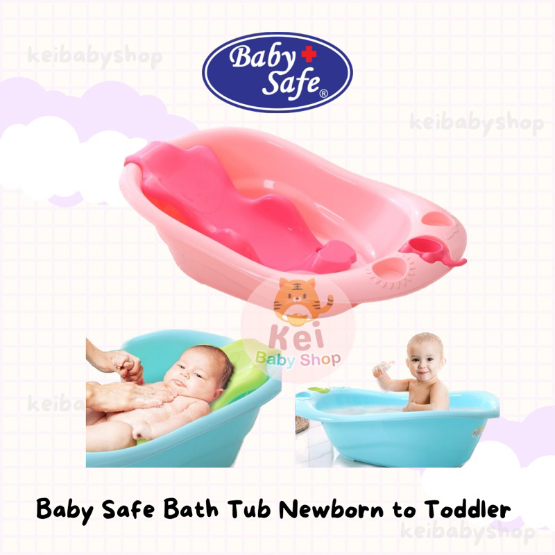 Baby Safe Bath Tub Newborn to Toddler - Bak Mandi Bayi Anak