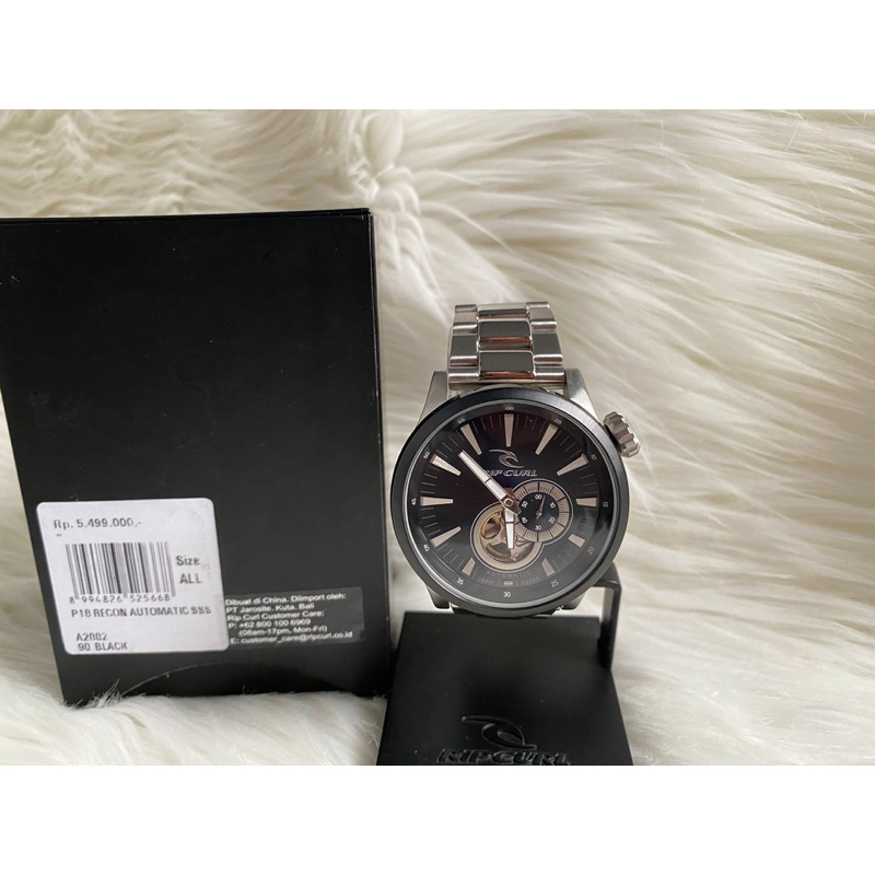 Jam tangan Rip curl Recon automatic Gunmetal sss