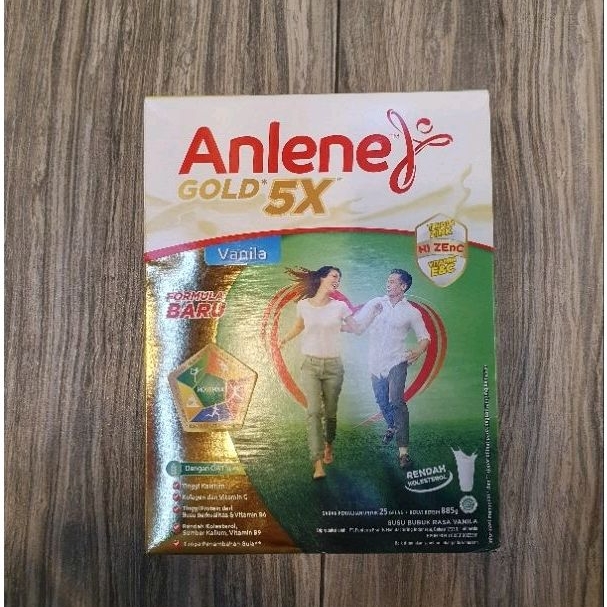 

Anlene GOLD PLUS 5X susu usia 51+ susu VANILA 850gr
