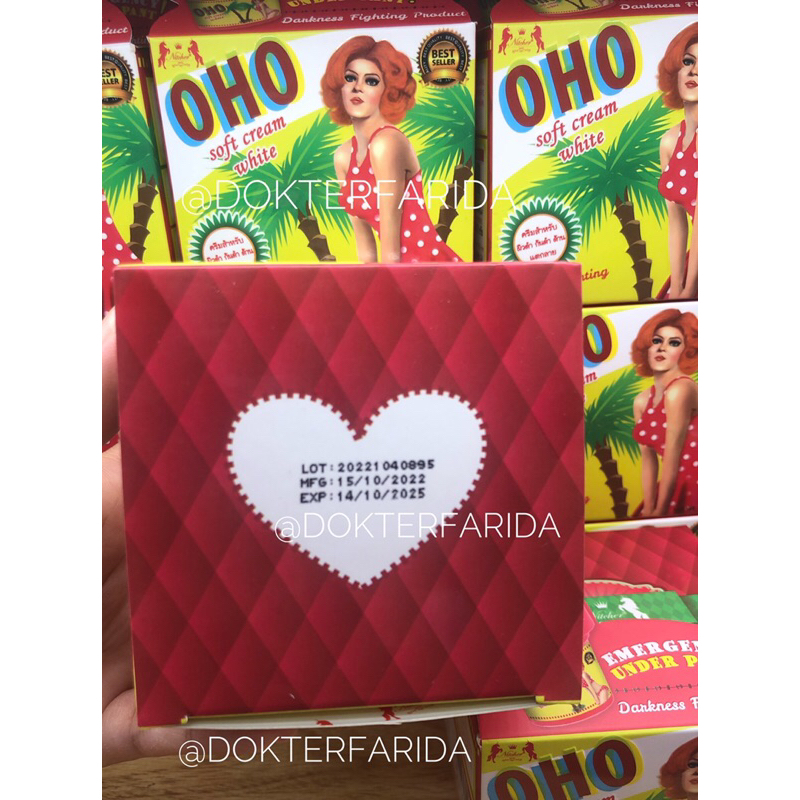 OHO Cream Original Thailand | OHO Soft Cream | OHO Underarm Cream | OHO Gluta Soap