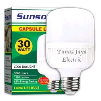 Bohlam Lampu LED Capsule 30 Watt SUNSONIC