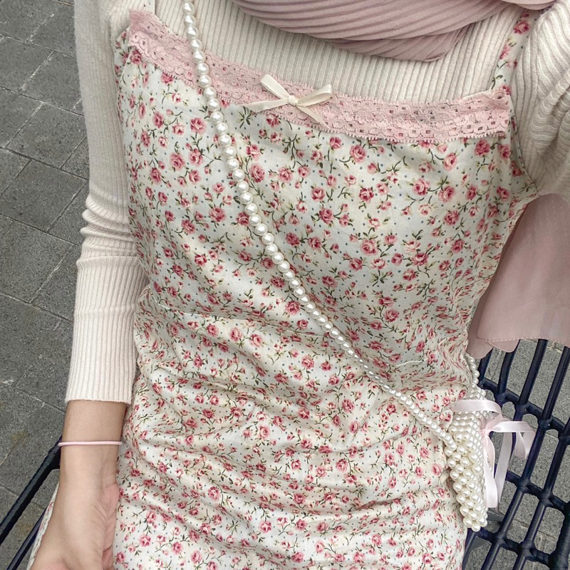 Qord Fleurine dress | overall | longdress | floraldress