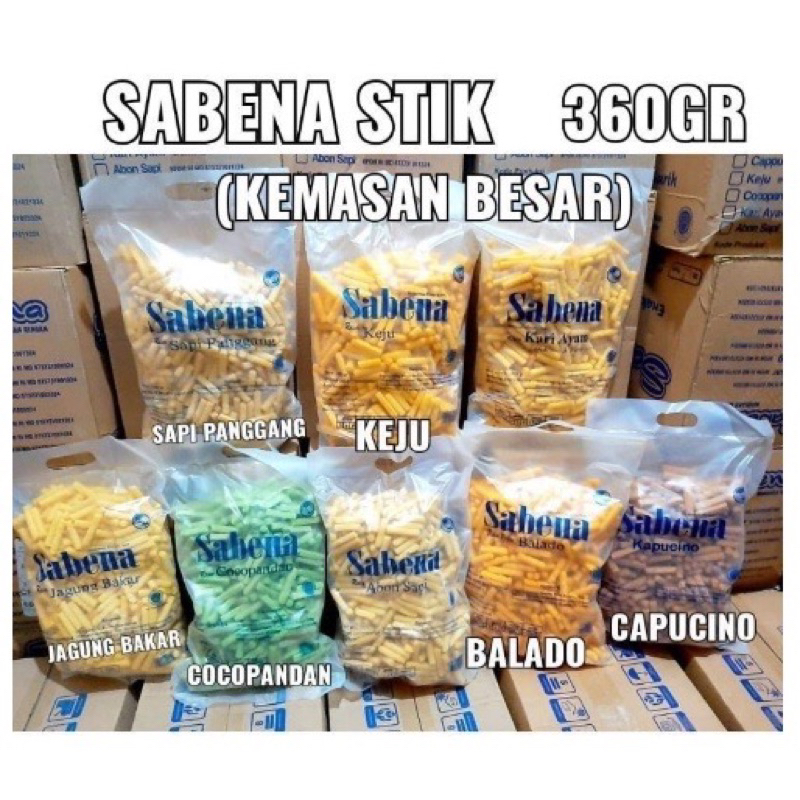 

Sabena Stick / Cemilan Ringan 360gr